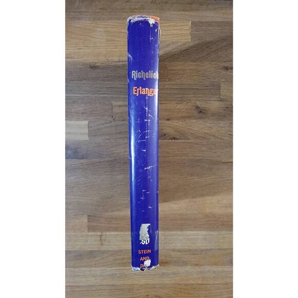 Richelieu The Thrust for Power by Philippe Eylanger 1974 Hardcover 1st Edition - Picture 3 of 4